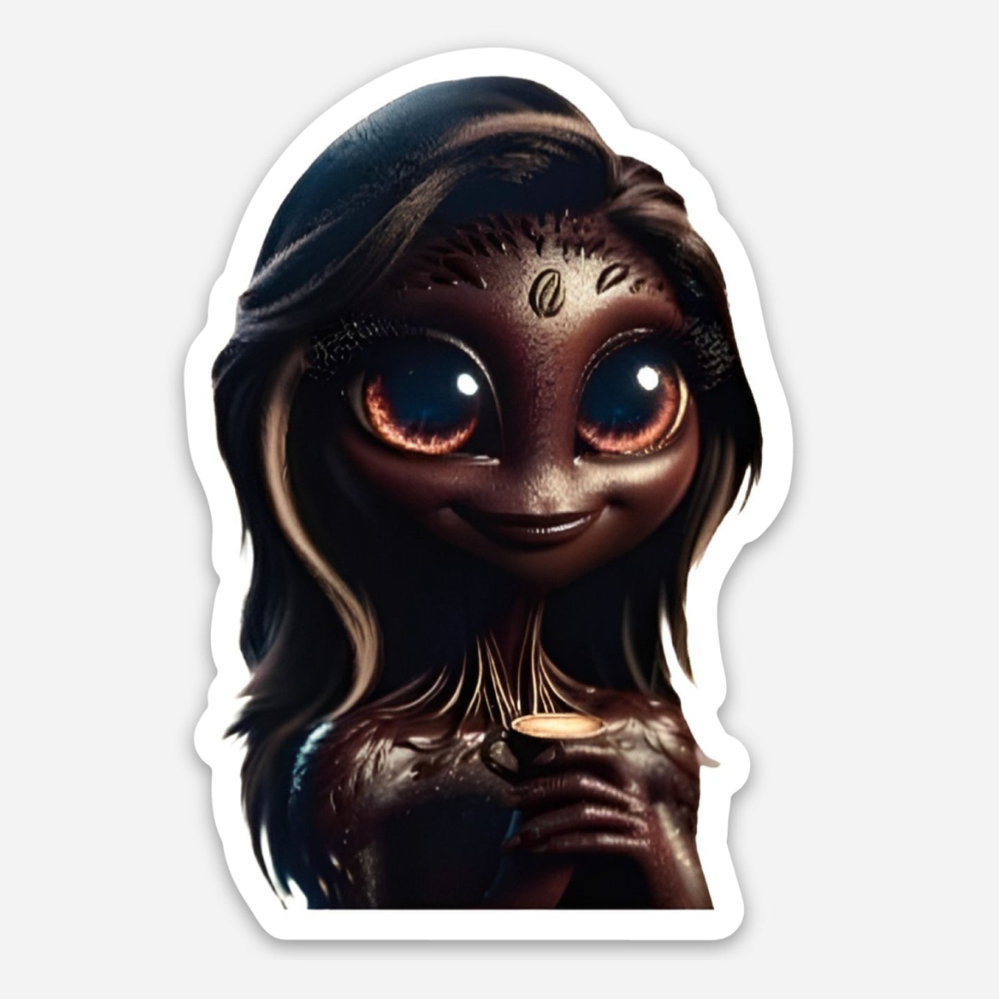 Coffee Monster Stickers