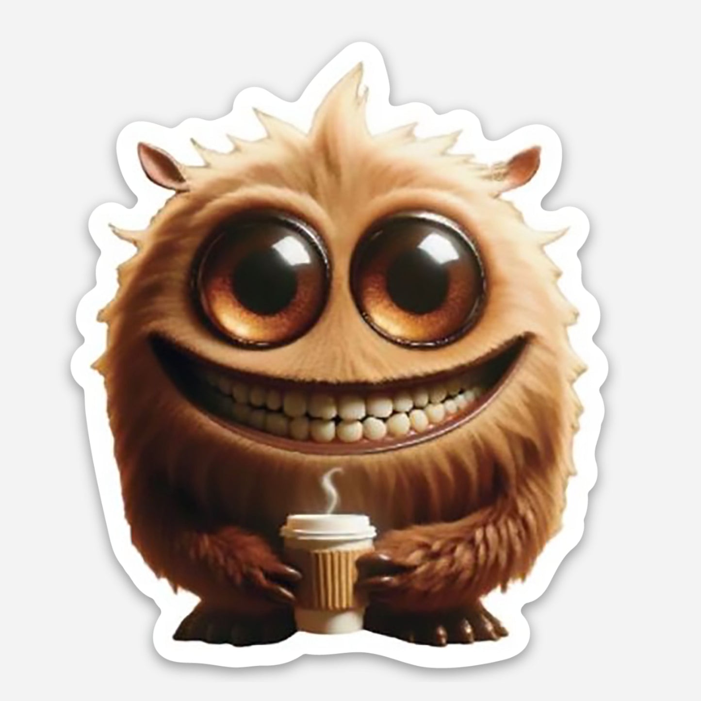 Coffee Monster Stickers